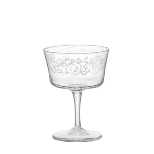 Bormioli Rocco Bartender 7.5 oz. Novecento Liberty Fizz Cocktail Glasses (Set of 6)