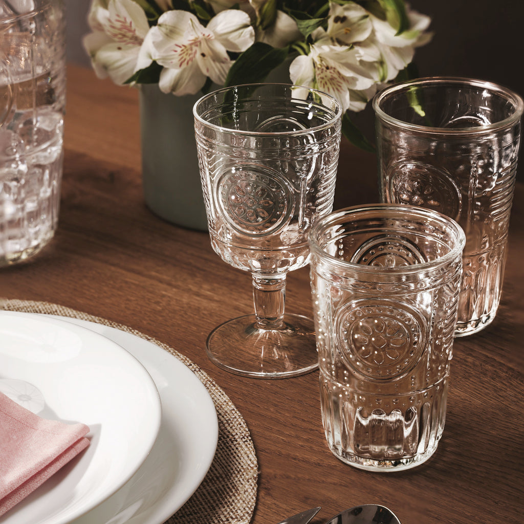 Romantic 11.5 oz. Water Drinking Glasses (Set of 4) – Bormioli Rocco USA