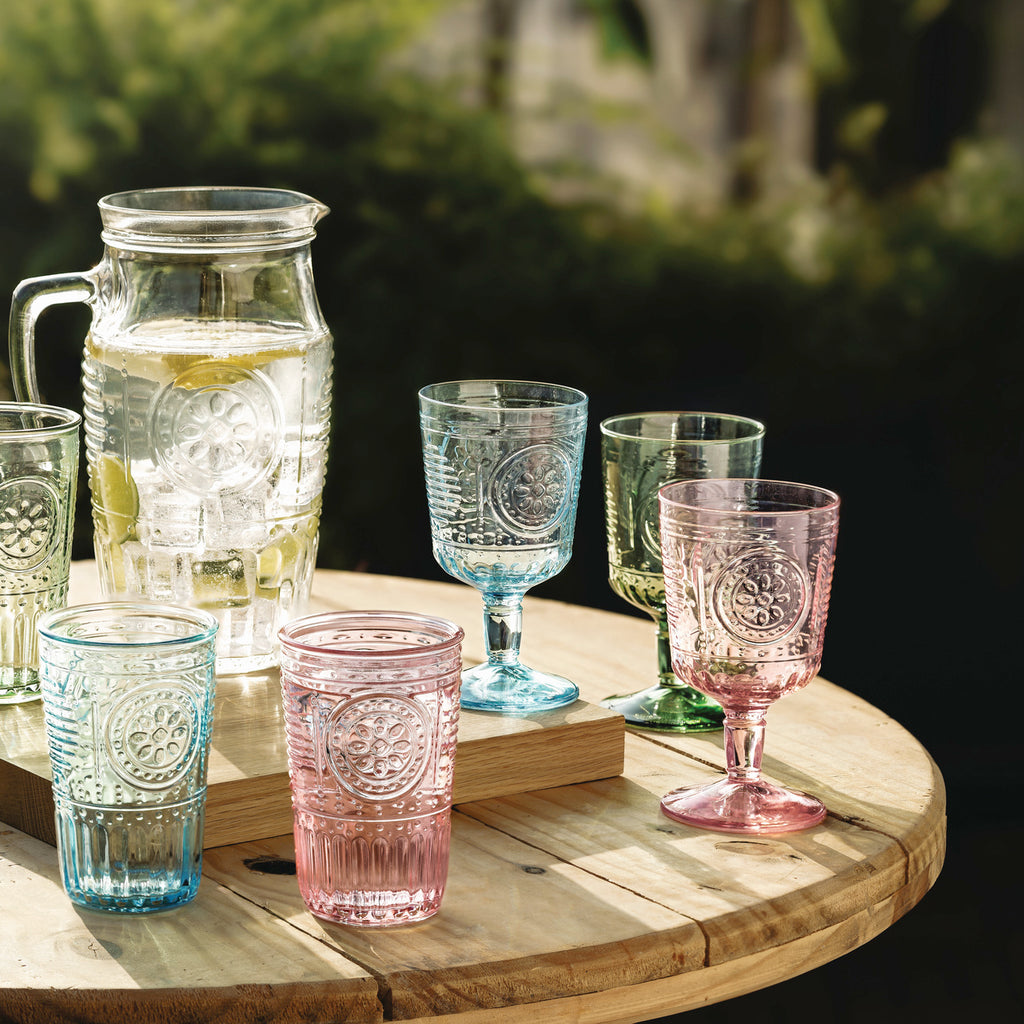 Romantic 16 oz. Cooler Drinking Glasses (Set of 4) – Bormioli Rocco USA