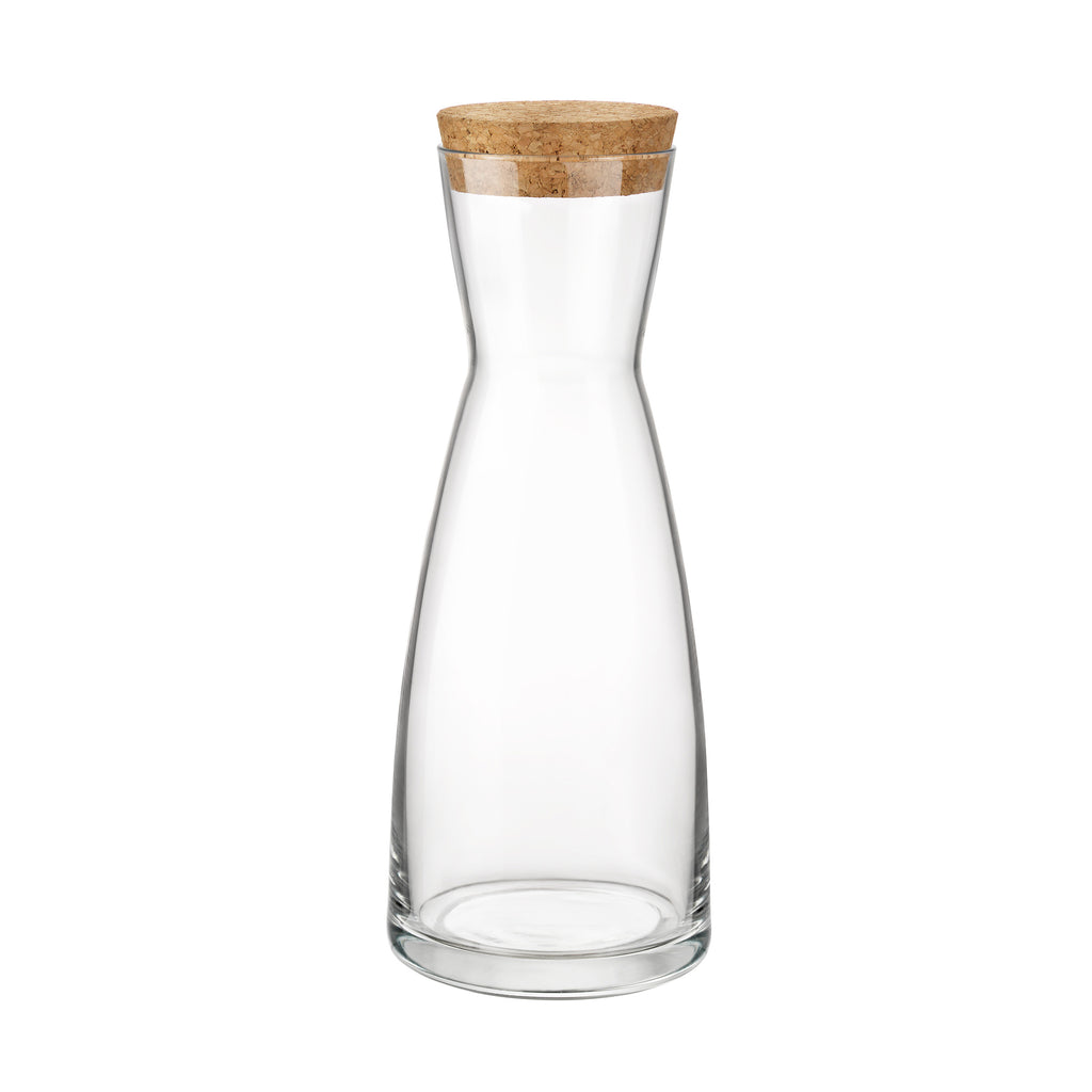 Coffee Carafe With Cork Stopper and Matching Tea Light Stand by Inland  Glass, 10 Inch Tall and 72 Ounce Coffee Carafe 