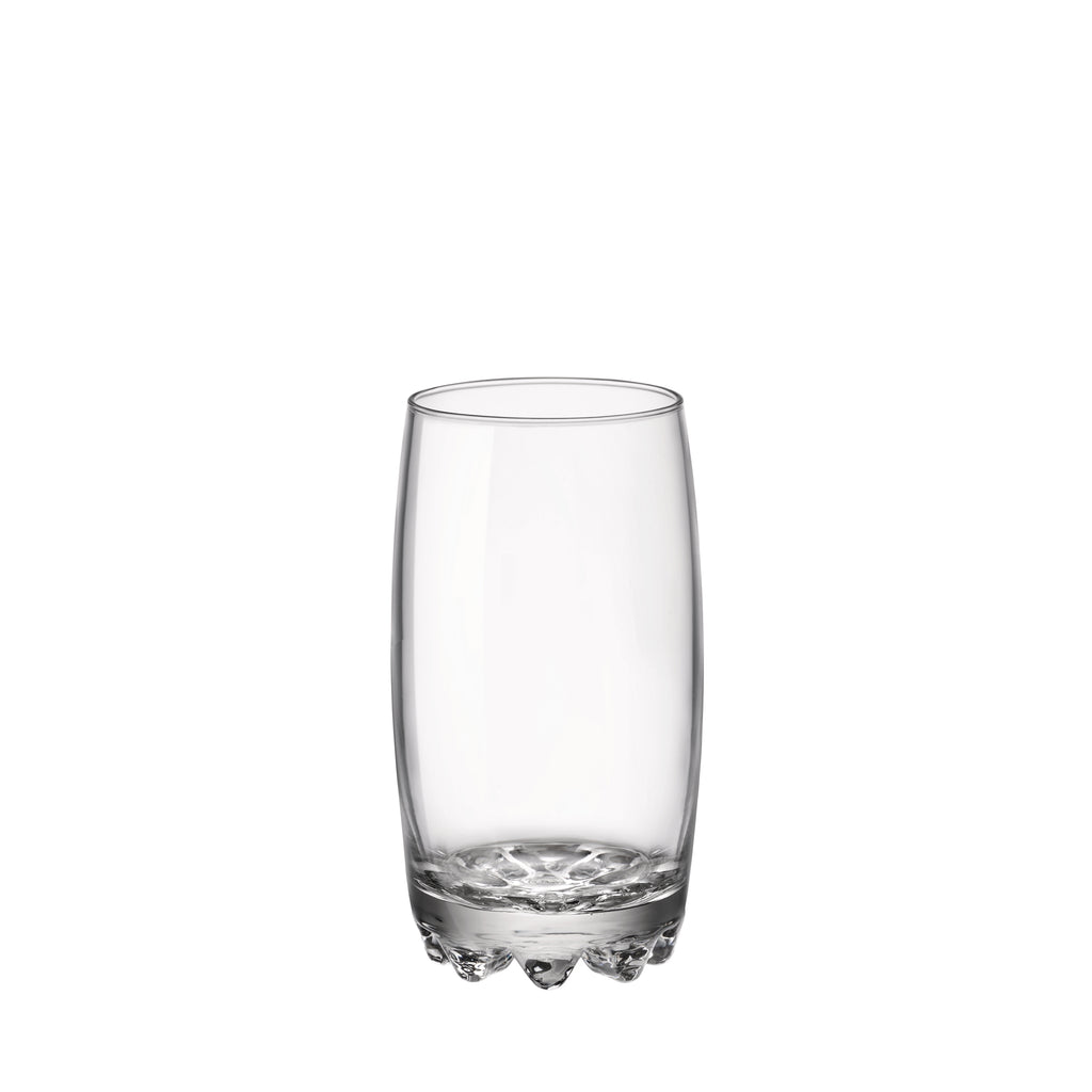 Bloomsbury Market Ballico 6 - Piece 16oz. Glass Drinking Glass Glassware Set