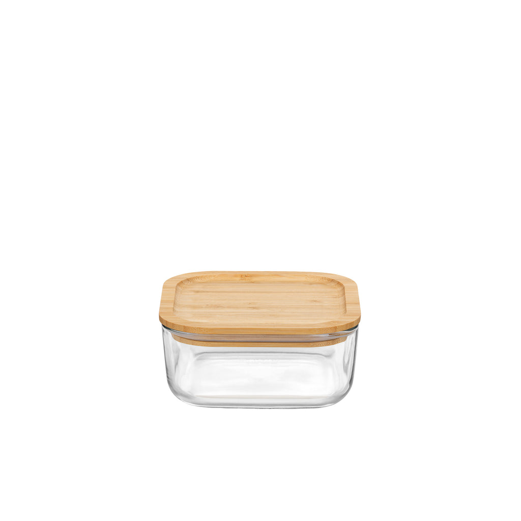  Crutello Glass Food Storage Containers with Bamboo