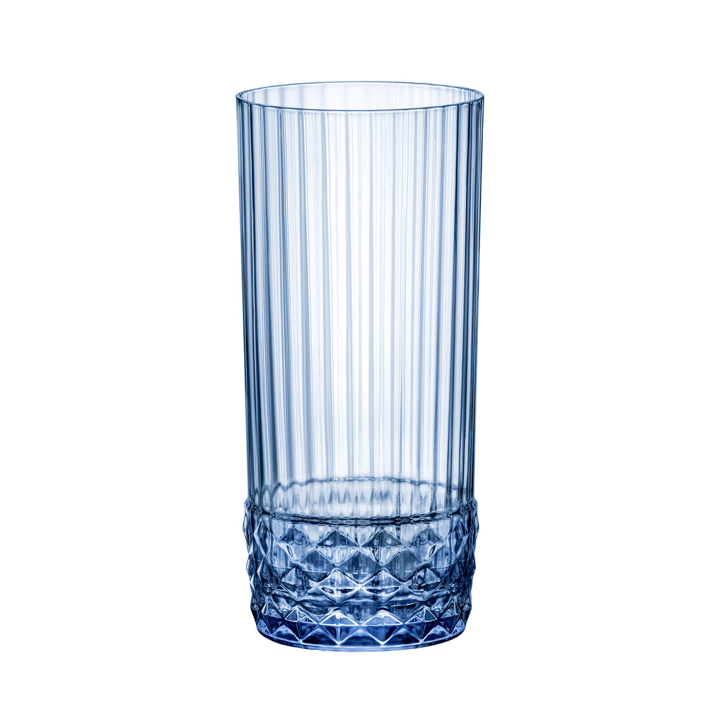 Let It Snow Ice Blue Retro Christmas Rocks Drinkware Drinking Glasses  Barware, Set of 2 — Atomic Drinkware