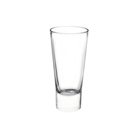 Side view of Ypsilon 10.5 oz. Beverage Drinking Glasses (Set of 4)