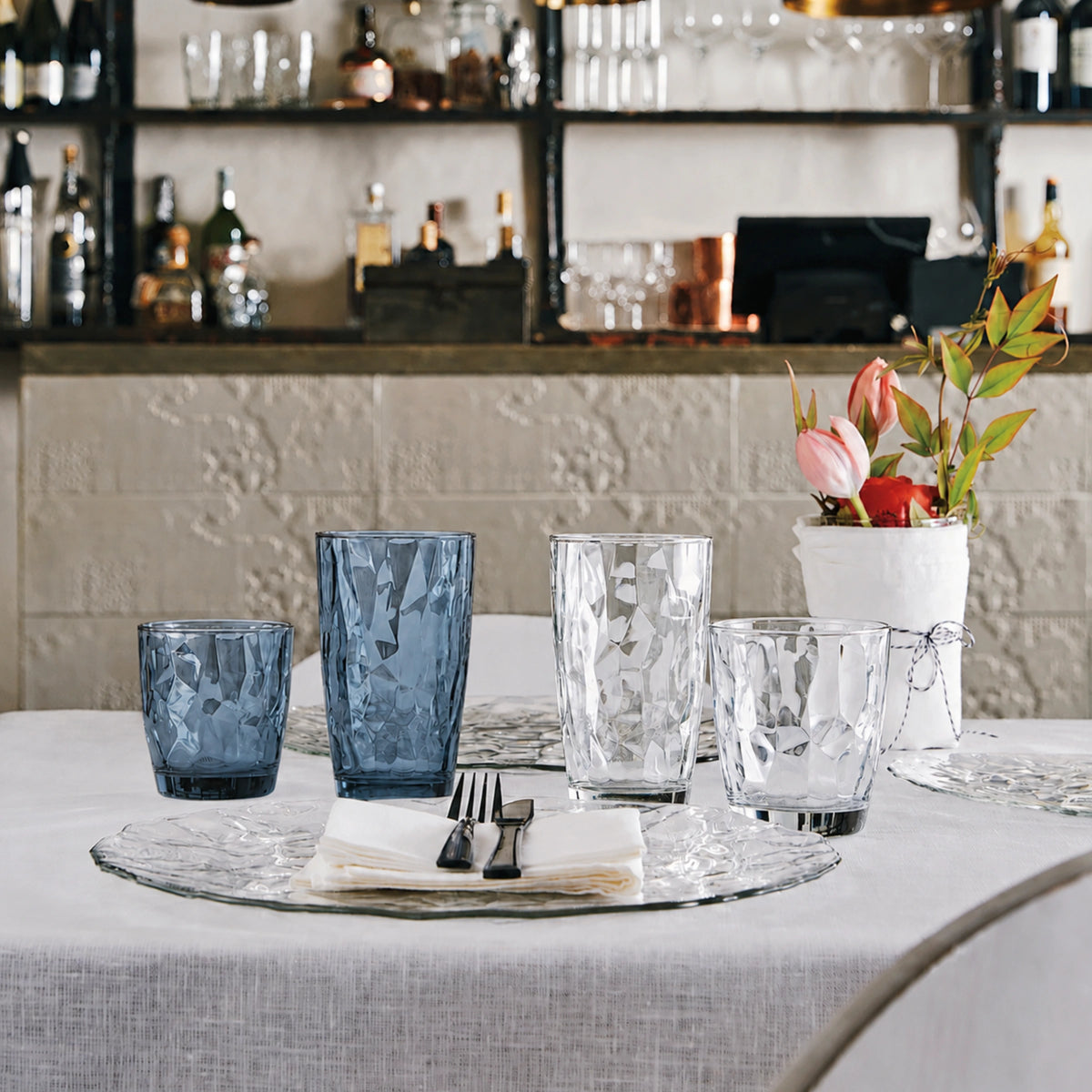 Diamond 13 oz. DOF Drinking Glasses