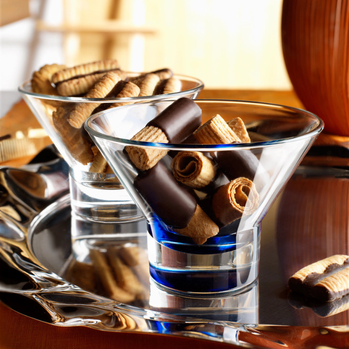Ypsilon Glass Dessert Bowl
