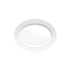 Bormioli Rocco Grangusto 13.75" x 10.5" Opal Glass Oval Serving Plate (Set of 12)