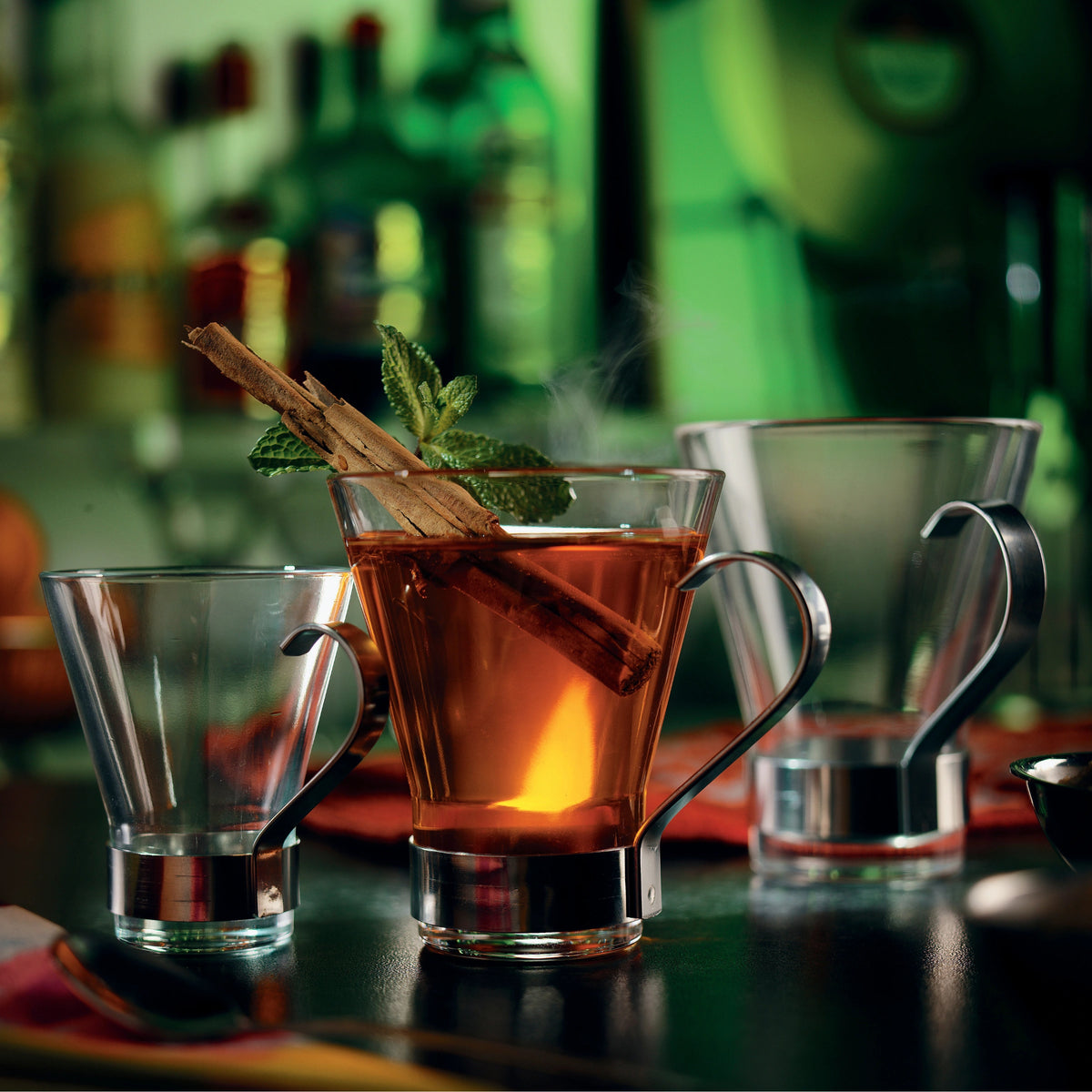 Ypsilon Espresso Cup with Stainless Steel Handle
