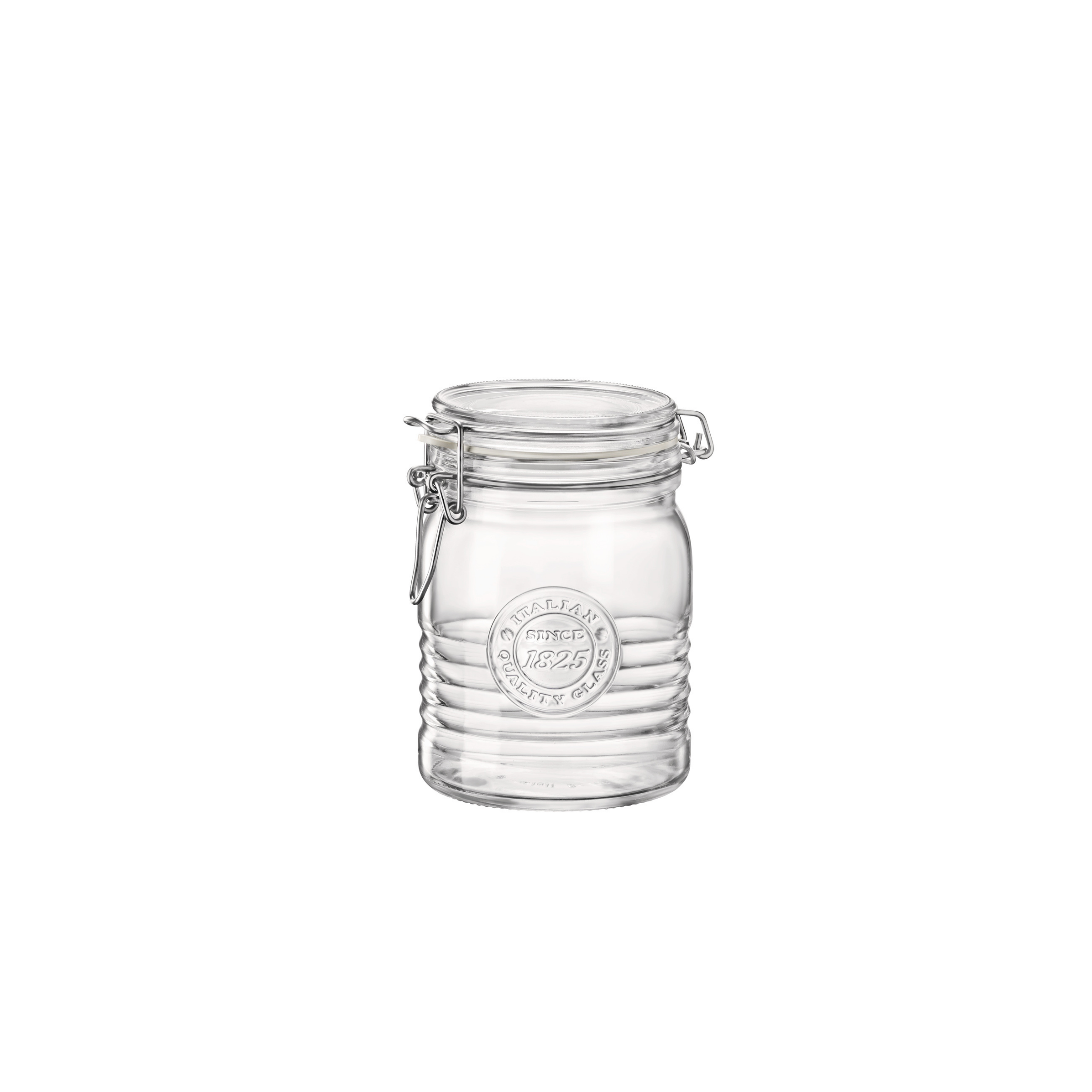 Bormioli Rocco Officina 1825 25.25 oz. Food & Canning Jar with Swing Top (Set of 6)