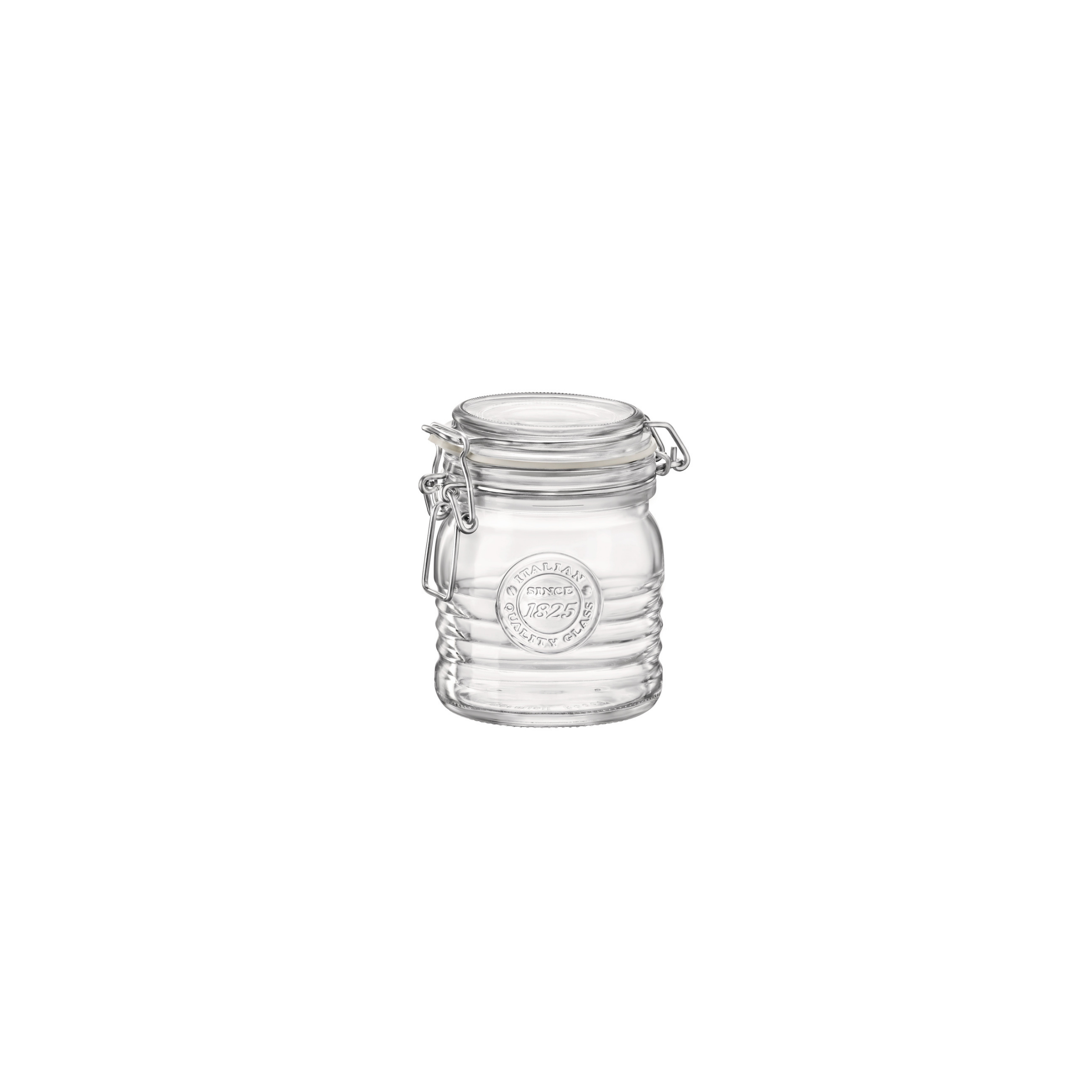 Bormioli Rocco Officina 1825 11 oz. Food & Canning Jar with Swing Top (Set of 6)