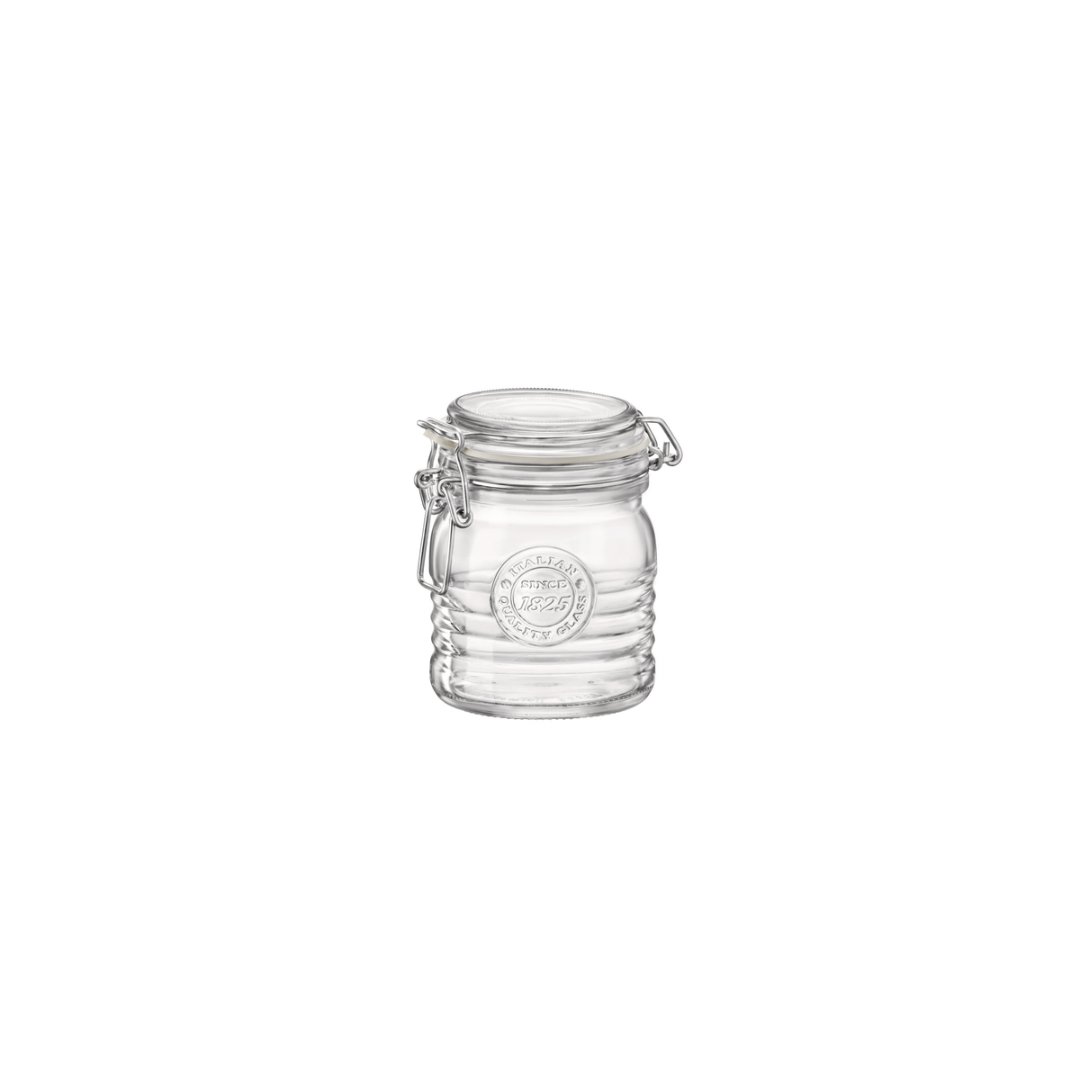 Bormioli Rocco Officina 1825 11 oz. Food & Canning Jar with Swing Top (Set of 6)