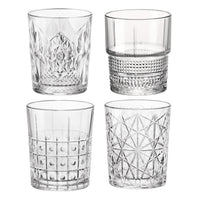Side view of Assorted Bartender DOF Drinking Glasses (Set of 4)