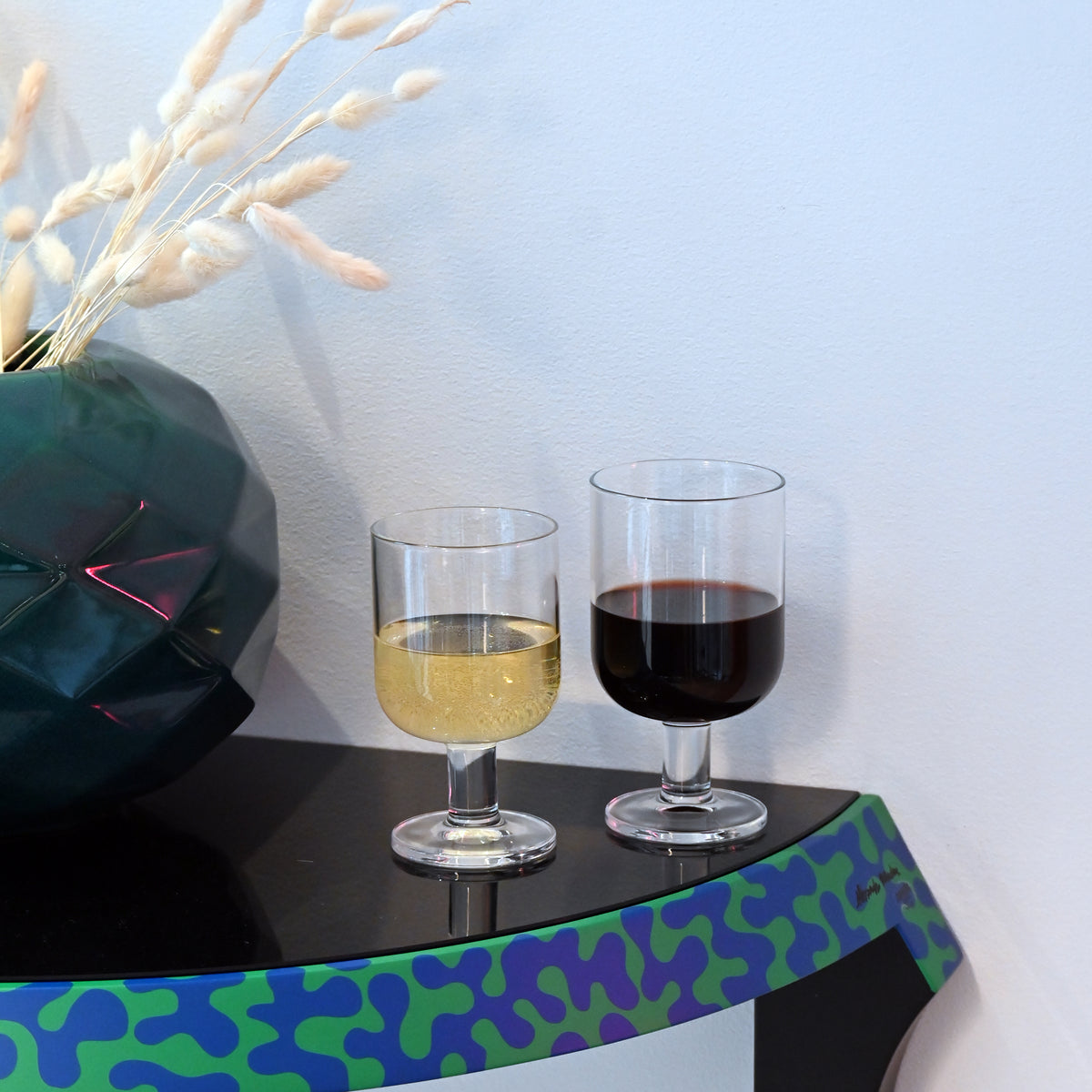 Bormioli Rocco Hosteria 9.5 oz. Large Stackable Wine Glasses (Set of 6)