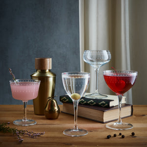 Bormioli Rocco Bartender Novecento Art Deco Fizz collection