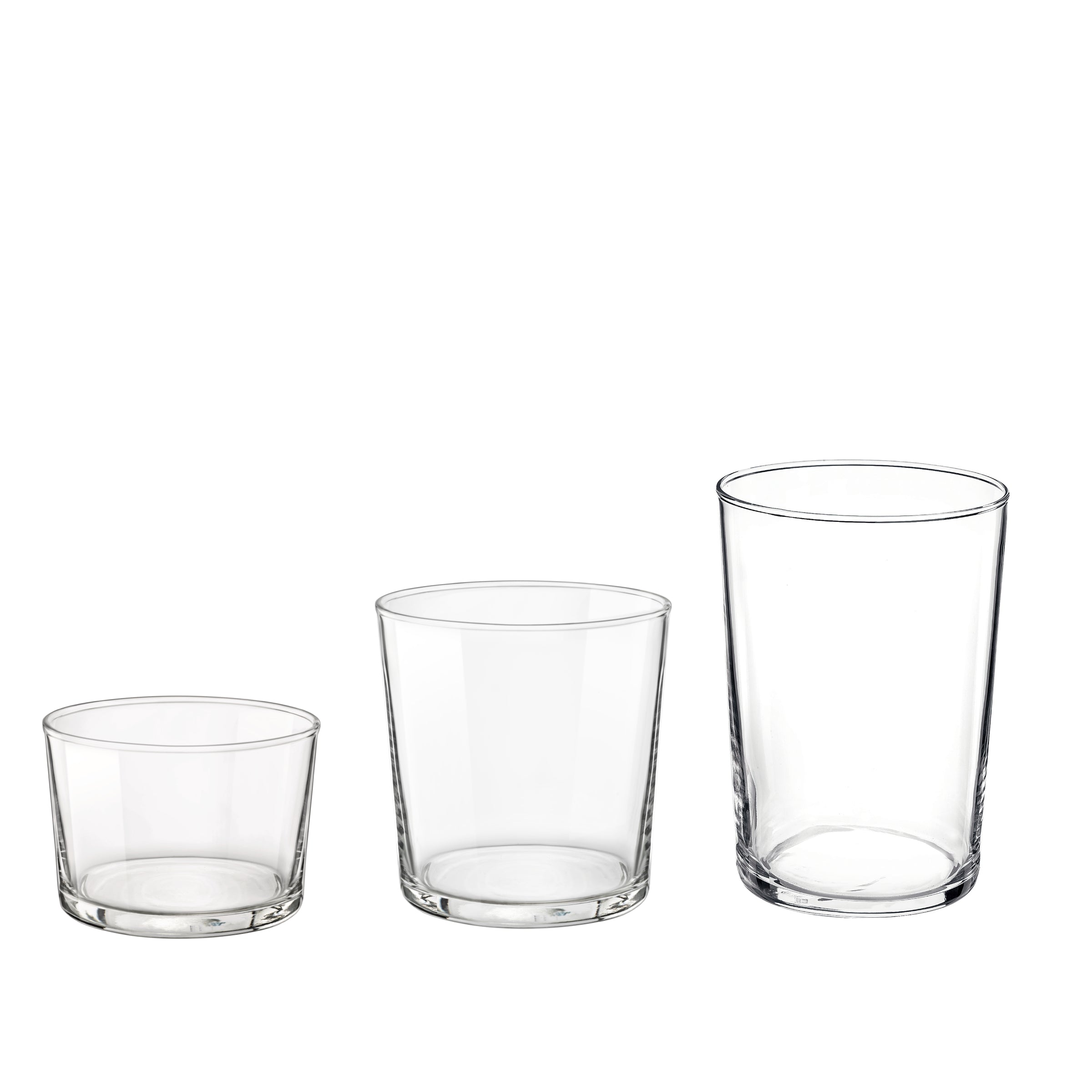 Bodega Assorted Drinking Glasses (Set of 18)