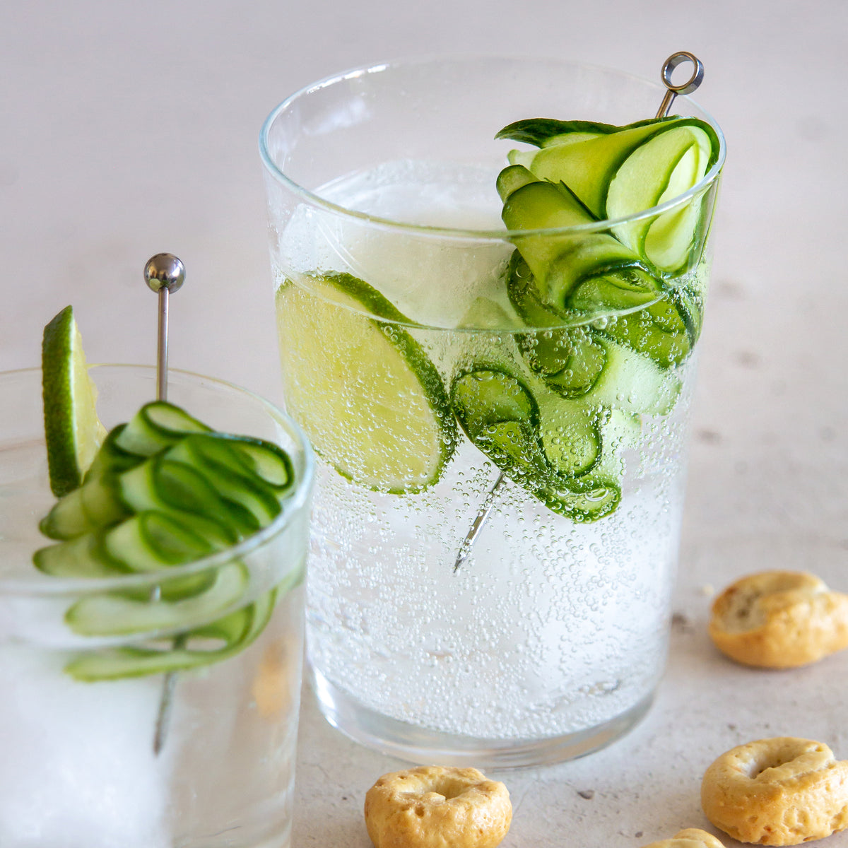 Swirl 17 oz. Gin Fizz Drinking Glasses (Set of 12)