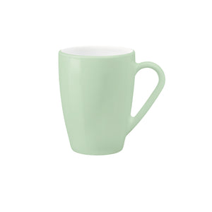 Bormioli Rocco Color Palette 11.5 oz. Icon Opal Glass Mug, Green (Set of 6)