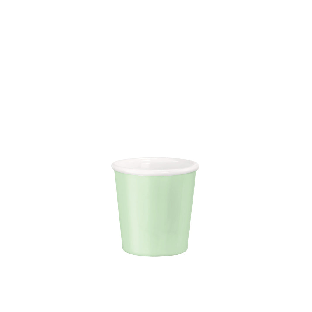 Bormioli Rocco Color Palette 3.25 oz. Opal Glass Caffeino Cup, Green (Set of 12)