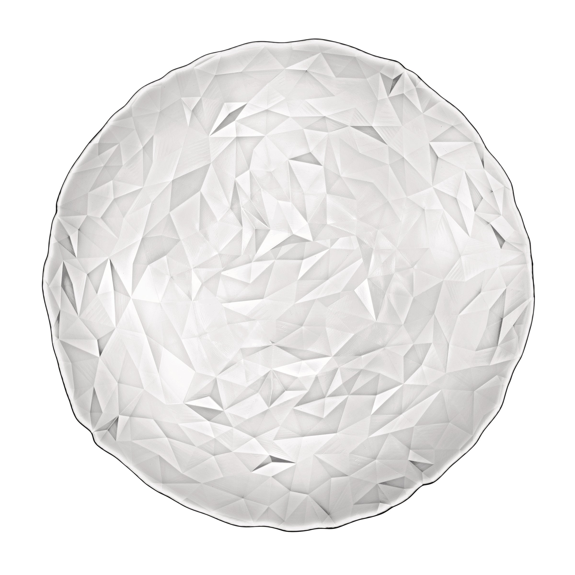 Bormioli Rocco Diamond 13" Charger Plate, Clear (Set of 12)