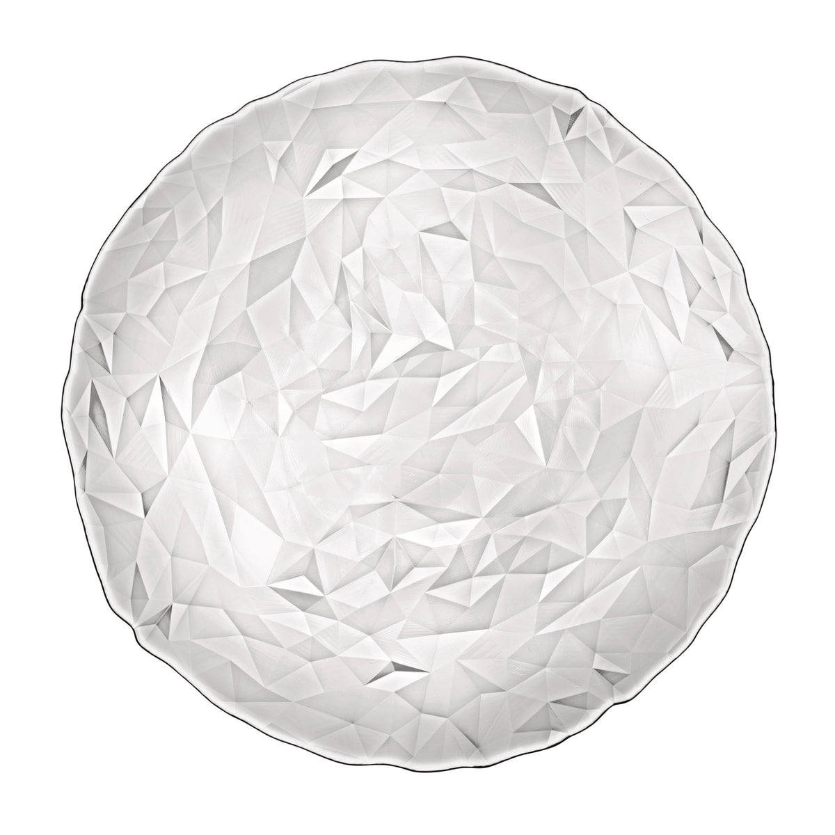 Bormioli Rocco Diamond 13" Charger Plate, Clear (Set of 12)