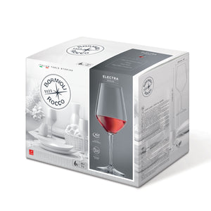 Bormioli Rocco Electra 14.75 oz. Medium Wine Glasses box