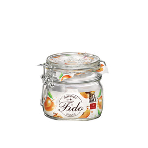 Bormioli Rocco Fido 17.5 oz. Food Jar, Clear (Set of 12)