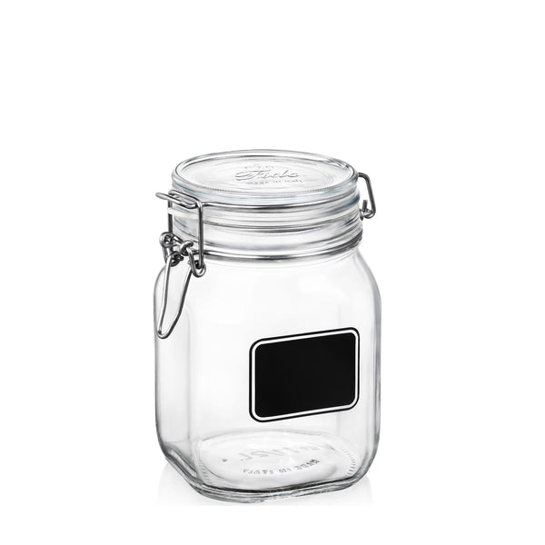 Fido 33.75 oz. Food Jar, Chalkboard (Set of 12) – Bormioli Rocco USA