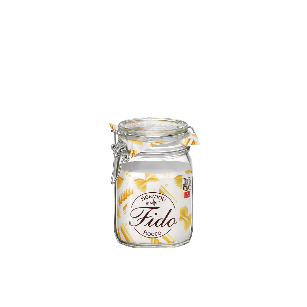 Bormioli Rocco Fido 33.75 oz. Food Jar, Clear (Set of 12)