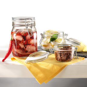 Bormioli Rocco Fido 33.75 oz. Food Jar, Clear (Set of 12)