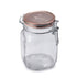 Bormioli Rocco Fido 33.75 oz. Food Jar, Copper Top (Set of 6)