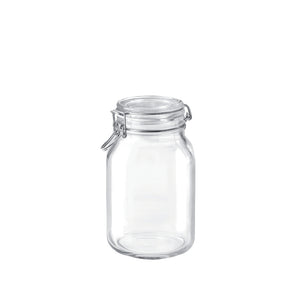 Bormioli Rocco Fido 67.75 oz. Food Jar, Clear (Set of 6)