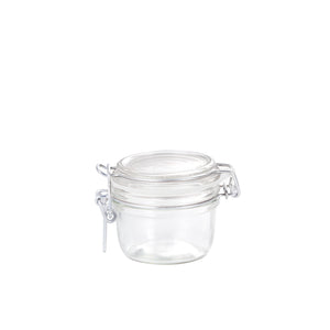 Bormioli Rocco Fido Cylinder 4.25 oz. Food Jar, Clear (Set of 12)