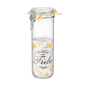 Bormioli Rocco Fido Cylinder 50.75 oz. Spaghetti Jar, Clear (Set of 6)