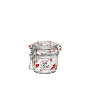 Bormioli Rocco Fido Cylinder 6.75 oz. Food Jar, Clear (Set of 12)