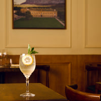 Side view of Florian 12.8 oz. White Wine / Spritz Glasses (Set of 4)