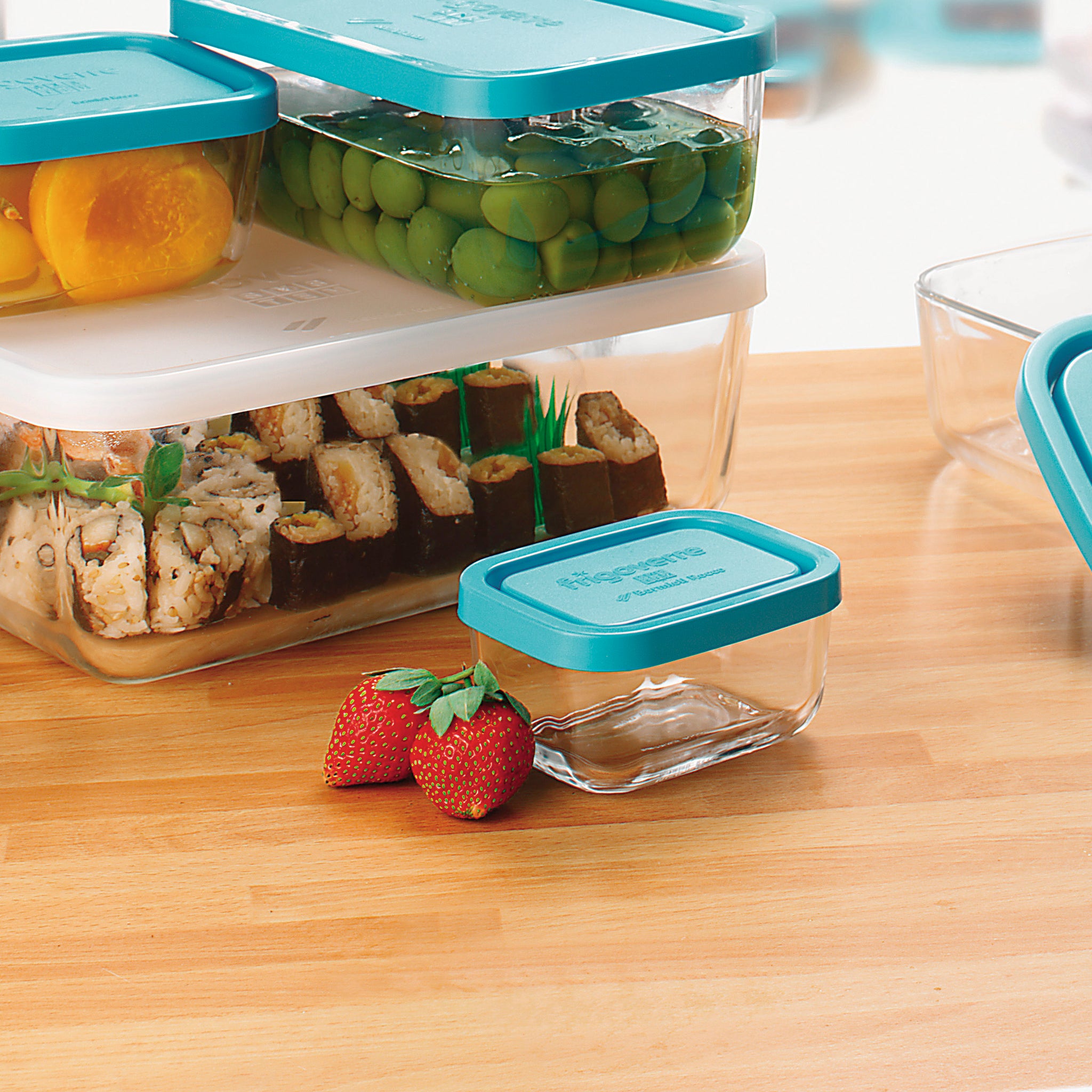 Bormioli Rocco Frigoverre 5 oz. Rectangle Food Storage Container (Set of 12)