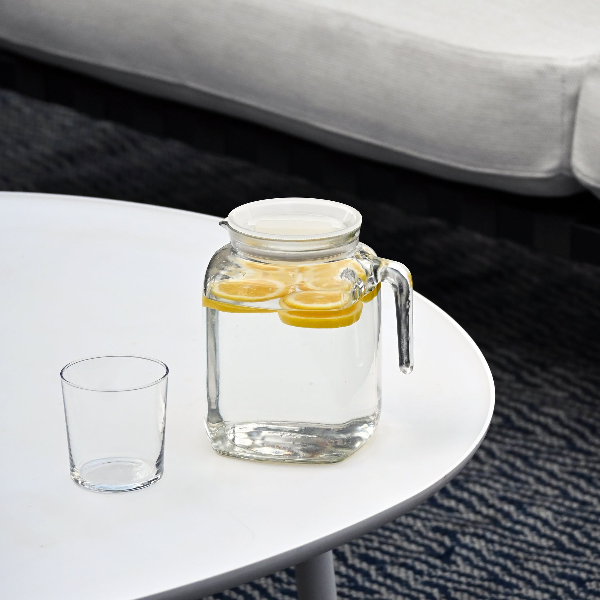 Caraffa Bistrot Rocco Bormioli Da 1 Litro - Trasparente, Design Elegante Per Acqua E Bevande - Foto 7