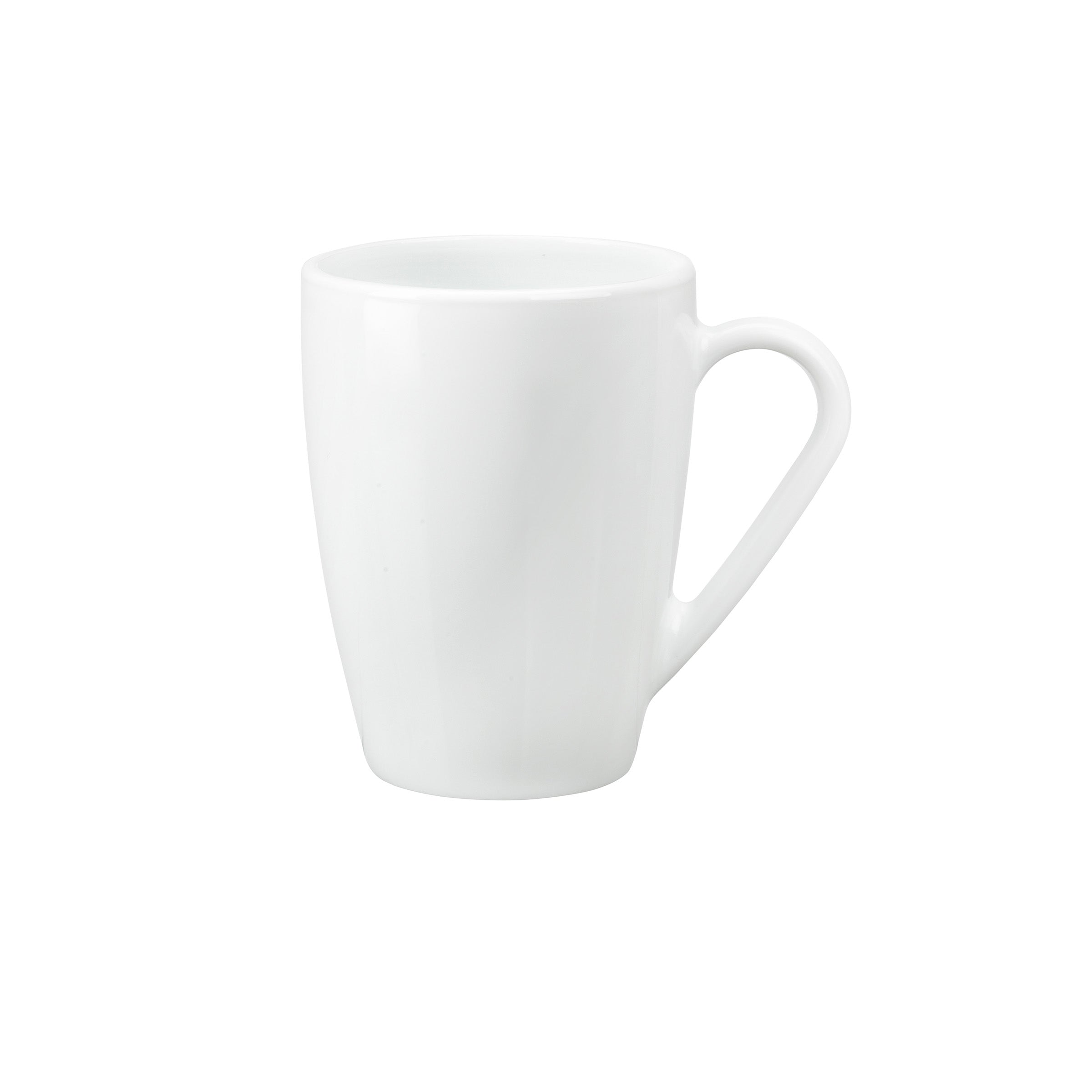 Bormioli Rocco Icon 11.5 oz. White Opal Glass Mugs (Set of 6)