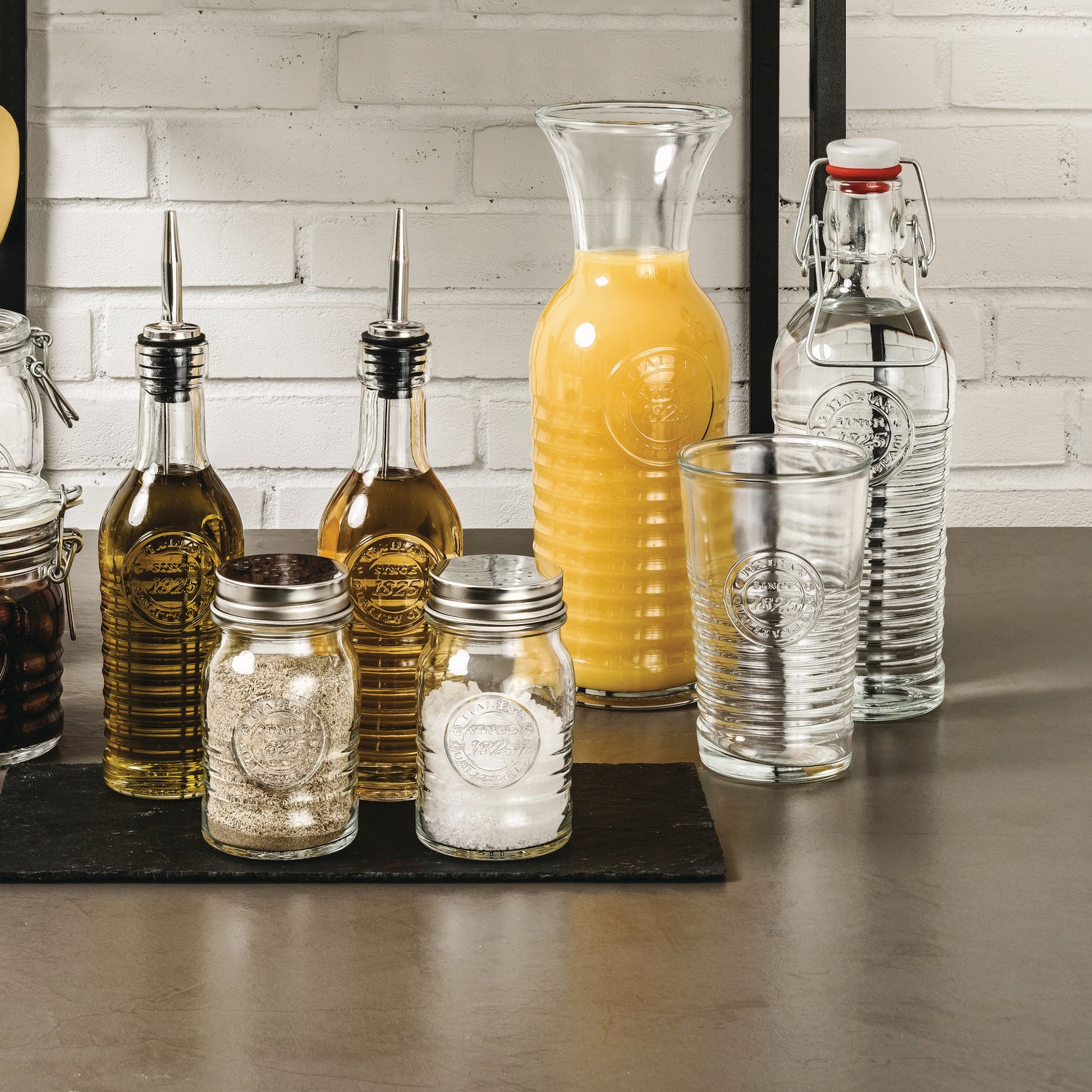 Bormioli Rocco Officina 1825 33.75 oz. Carafe (Set of 6)
