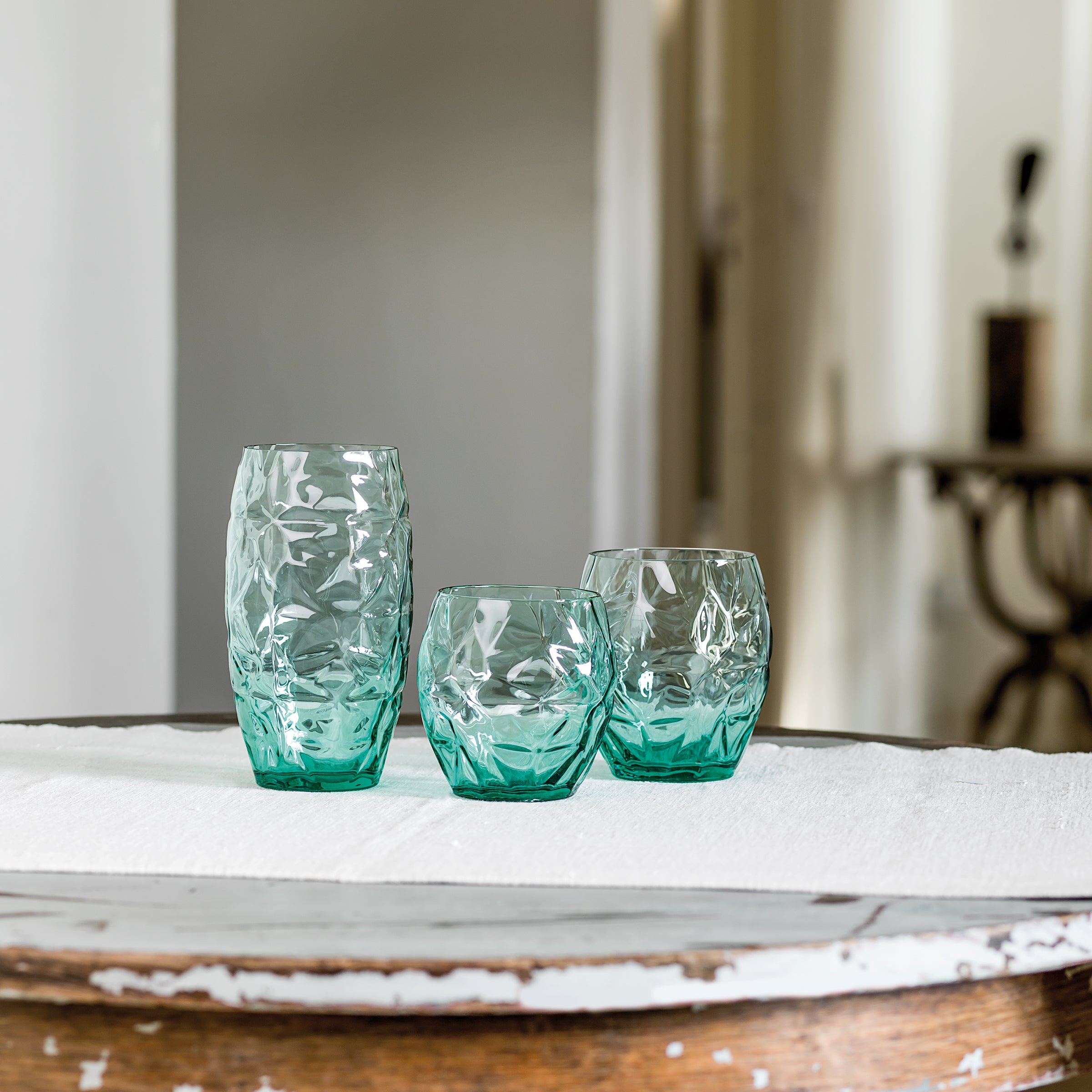 Bormioli Rocco Oriente Cooler 16 oz. Clear Glasses Set of 6