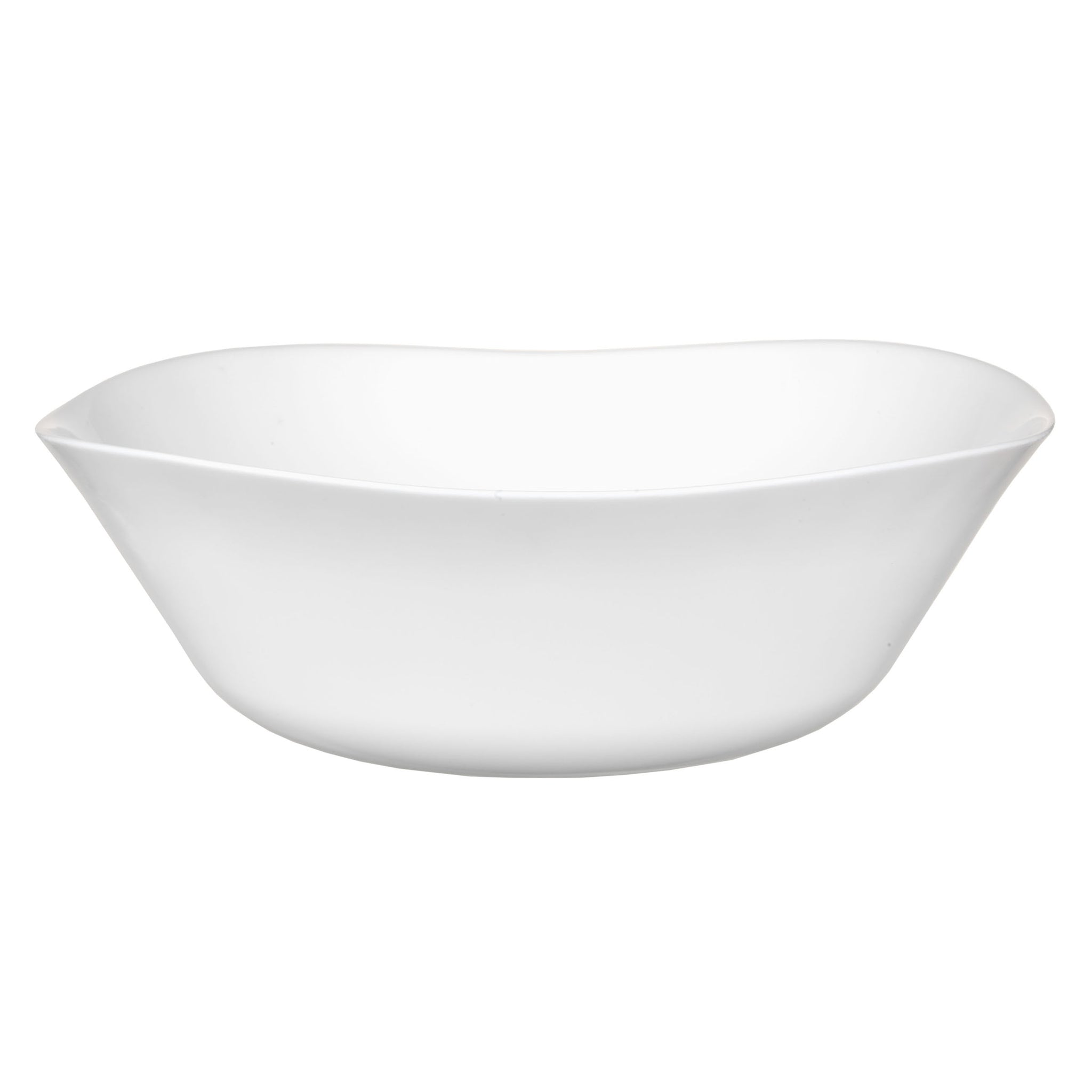 Bormioli Rocco Parma 9.5" Opal Glass Salad Bowl (Set of 12)