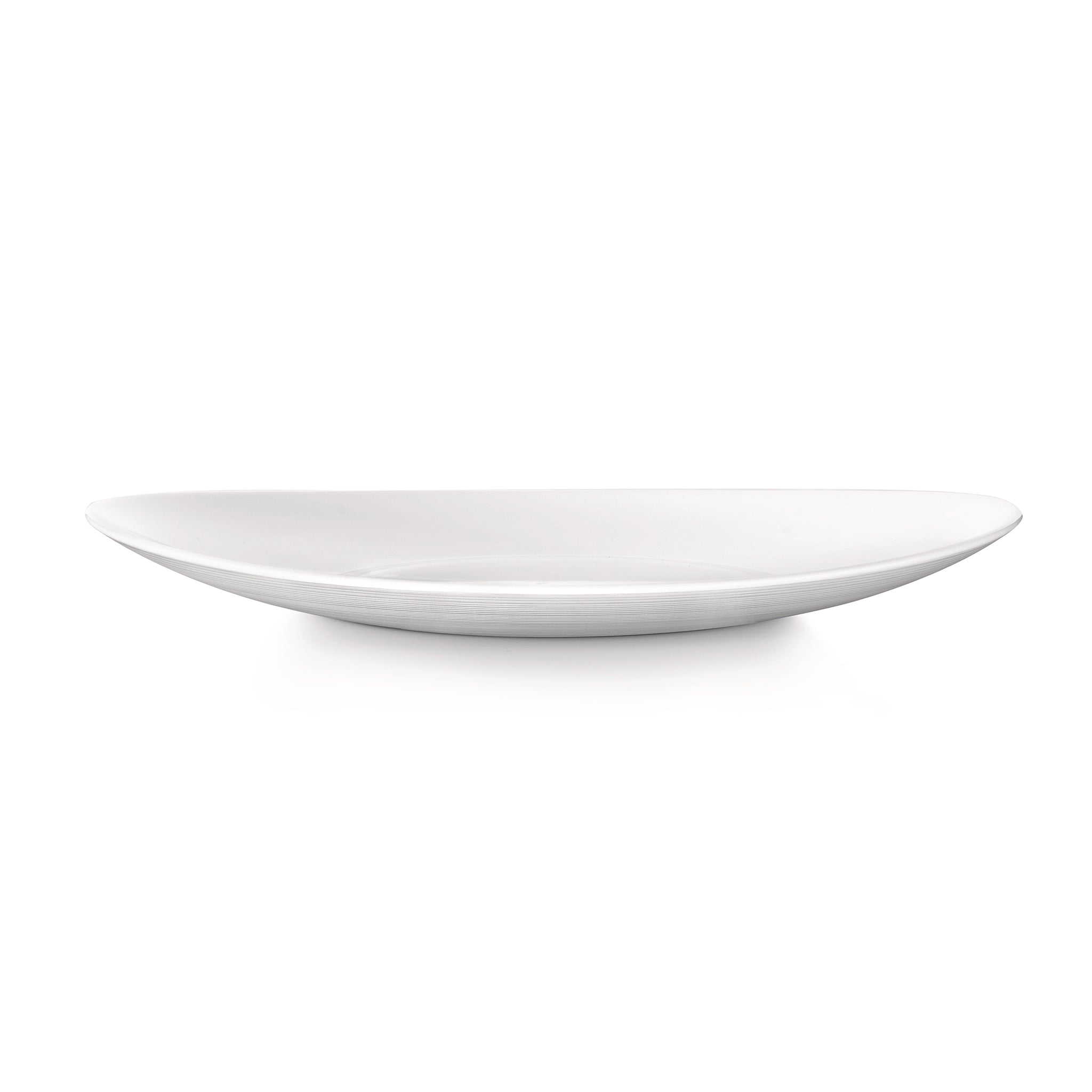 Bormioli Rocco Prometeo 10.75" x 9.5" Opal Glass Dinner Plate (Set of 24)
