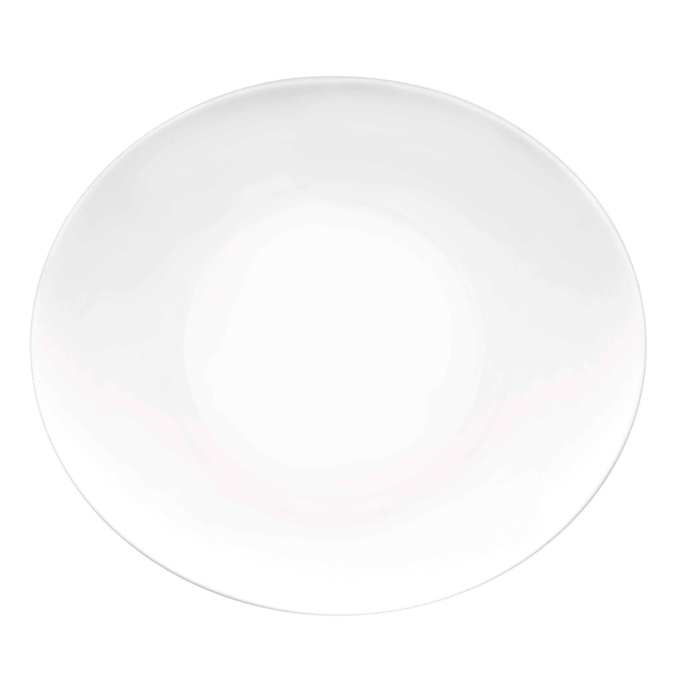 Bormioli Rocco Prometeo 10.75" x 9.5" Opal Glass Dinner Plate (Set of 24)