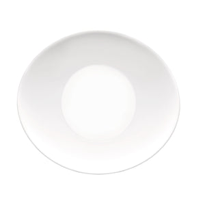Bormioli Rocco Prometeo 8.75" x 7.5" Opal Glass Dessert Plate (Set of 24)