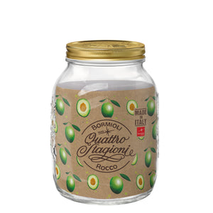 Bormioli Rocco Quattro Stagioni 101 oz. Food Jar wide Mouth (Set of 6)