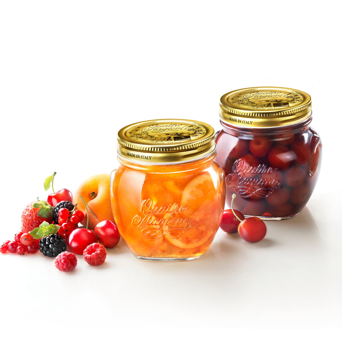 Bormioli Rocco Quattro Stagioni 17 oz. Amphora Canning Jar (Set of 12)