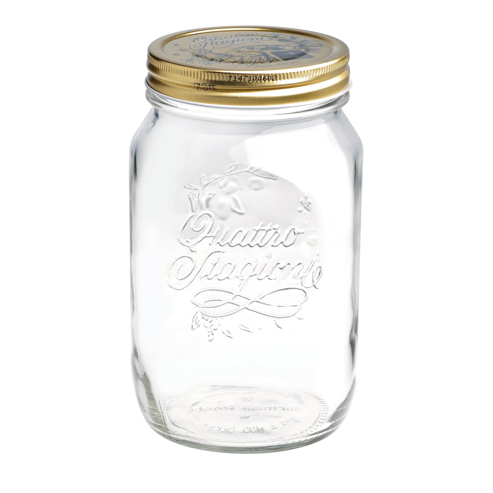 Bormioli Rocco Quattro Stagioni 33.75 oz. Canning Jar (Set of 3)