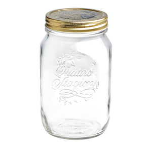 Bormioli Rocco Quattro Stagioni 33.75 oz. Canning Jar (Set of 3)