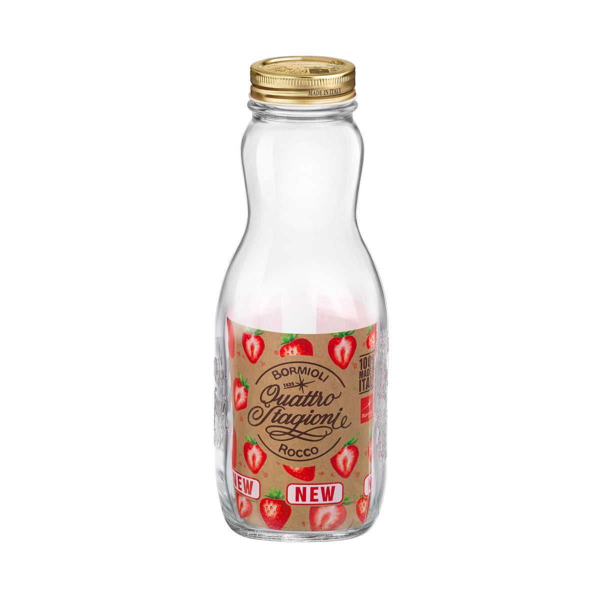 Bormioli Rocco Quattro Stagioni 33.75 oz. Canning Juice Bottle with Lid (Set of 6)