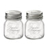 Bormioli Rocco Quattro Stagioni 5 oz. Jar with Salt & Pepper Lid (Set of 2)